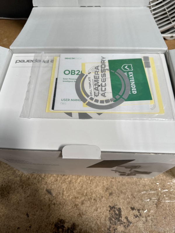 Photo 1 of (used, untested) Dragon Touch 4G LTE Cellular Security Camera, 4K Wireless Outdoor Solar Camera 12000mAh, 4G or WiFi Duo-Mode, 10x Optical Zoom, 360° Pan and Tilt AI Tracking, with SIM Card, IP66 Weather-Resistant