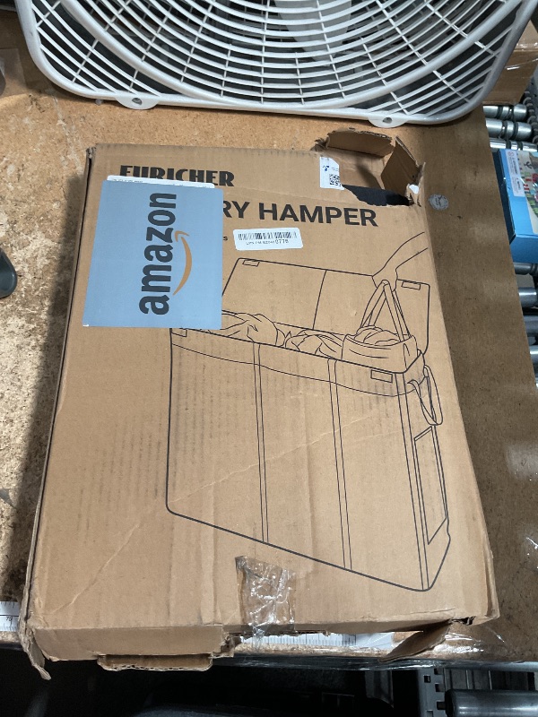 Photo 1 of 190L Laundry Hamper with Lid, Large Laundry Basket with Lid and 3 Section, Sturdy Laundry Baskets with 3 Removable Bags (L M S), Dirty Clothes Hamper Organizer for Laundry Room, Bedroom and Dorm Room