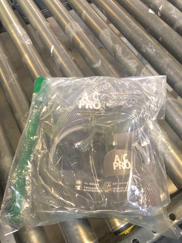 Photo 1 of InterDynamics Car Air Conditiioner Gauge and Hose by InterDynamics, A/C Pro Air Conditioner Recharge Gauge and Dispenser for Cars, Trucks, 24 In Hose