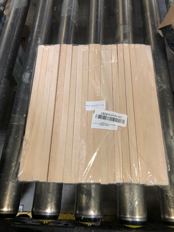 Photo 1 of Balsa Wood Sticks, Balsa Wood Strips, 20 PCS 1/2" x 12" Square Wooden Dowel Rods for Crafts, Unfinished Wood Craft Sticks for Miniature Architectural Model Building Supplies, DIY Projects