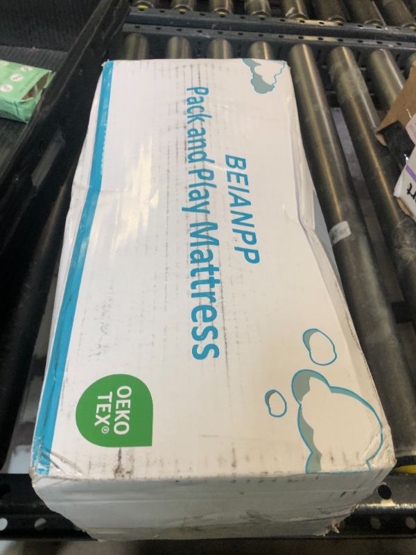Photo 1 of BEIANPP Pack and Play Mattress Topper 38"x26", Soft Breathable Waterproof Cover, Baby Pack N Play Mattresses Pad