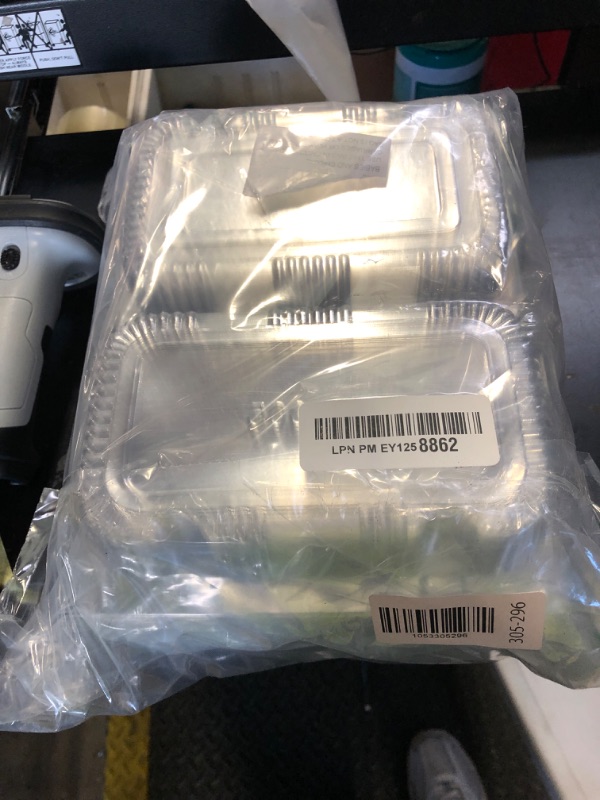 Photo 1 of TOFLEN Disposable Sturdy Plastic Hinged Food Containers with Clear Lids (40 Pack) Clamshell Take Out Loaf Containers 7.2x4.7x3 Inches To Go Dessert Box Cake Slice Salad Pastry Sandwich Container