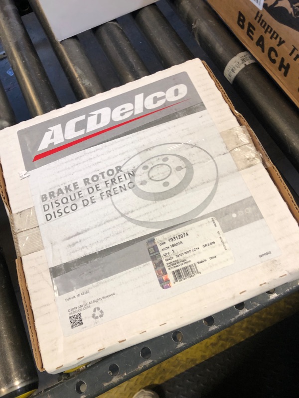 Photo 1 of ACDelco Silver 18A81A Front Disc Brake Rotor