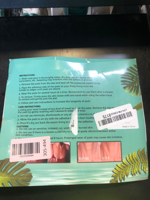 Photo 1 of prypug 2 PCS Chest Wrinkle Pads-Anti Wrinkle Patches for Chest Lines, Reusable Silicone Patches for Wrinkles Treatment for Women 37, Transparent(37)