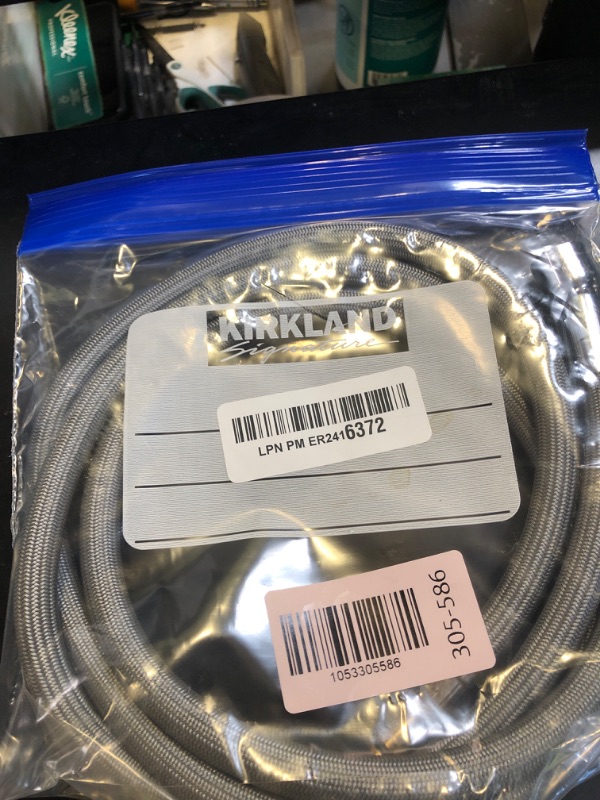 Photo 1 of 159560 Replacement Hose Kit Compatible with Moen Pullout Style Kitchen Faucets, 68" Quick Connect Hose