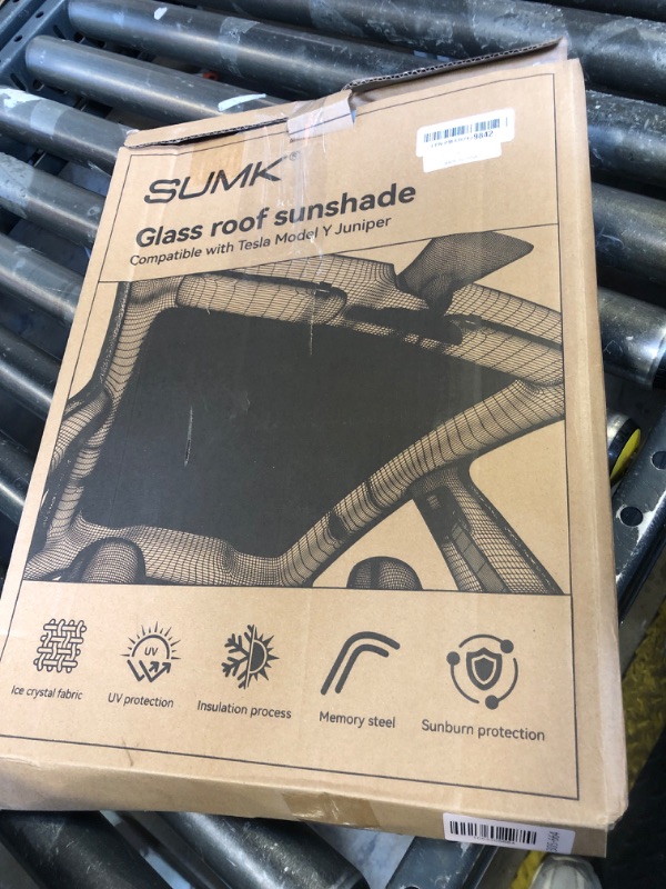 Photo 1 of SUMK 2025 Upgrade Sunshade Roof for Tesla Model Y Juniper Accessories, [Never Sag & No Light Leakage] Magnetic Adsorbed Design for Model Y Launch 2025 2026 [Easy Installation] - 2pcs