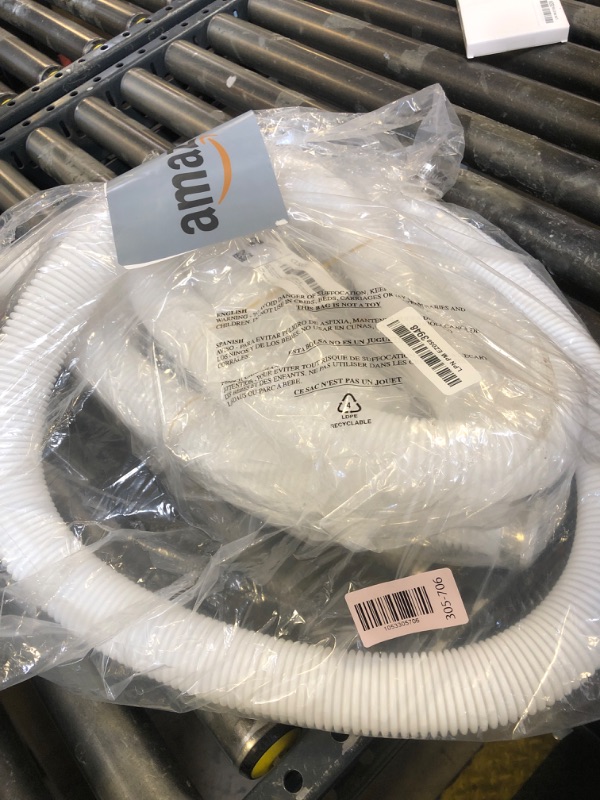 Photo 1 of 1.5" x 59" Pool Hoses Compatible with Intex Pool Skimmer Surface Pump Filter, Pump Hoses Tubes for Above Ground Pool Sand Filter, 3 Packs with 6 Hose Clamps