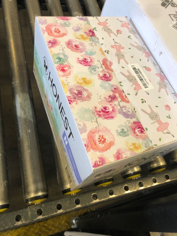 Photo 1 of The Honest Company Clean Conscious Diapers for Delicate Skin | Up to 100% Leakproof | Hypoallergenic, Fragrance Free | Girl Prints | Club Box, Size Newborn, 72 Count (Prints May Vary)