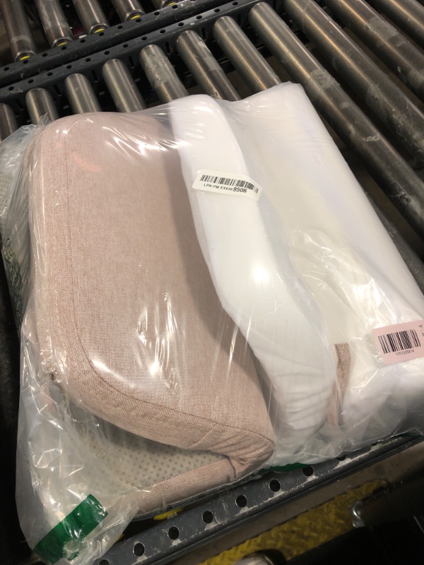 Photo 1 of AAAAAcessories D-Shaped Chair Cushions, 2" Thick Dining Chair Pads with Ties and Removable, Machine-Washable Cover, 17" x 16", Set of 4, Oatmeal Beige