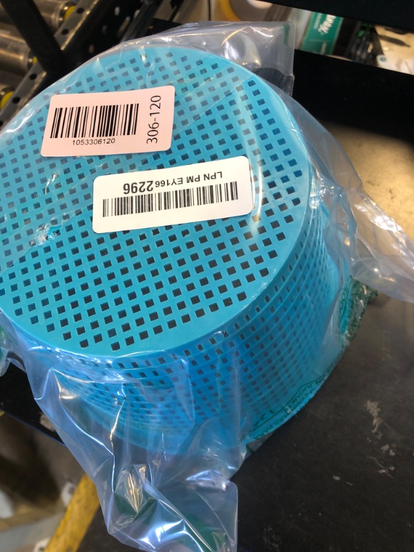 Photo 1 of showingo Fine Mesh Bag 004152451700 Replacement for Paramount Pool Skimmer Basket Screen 600 Micron Mesh Bag Fit for Paraskim, EDC and DDC Debris Cannister Replaces 004-152-451-700