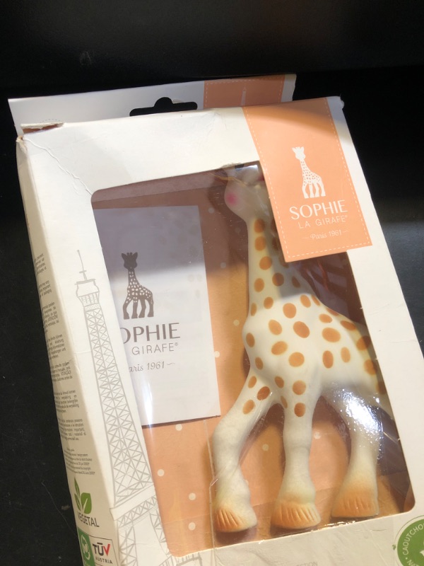 Photo 1 of Sophie la girafe | Handcrafted for 60 Years in France | Gift Ready Packaging | (616400) | Includes Authenticator Feature