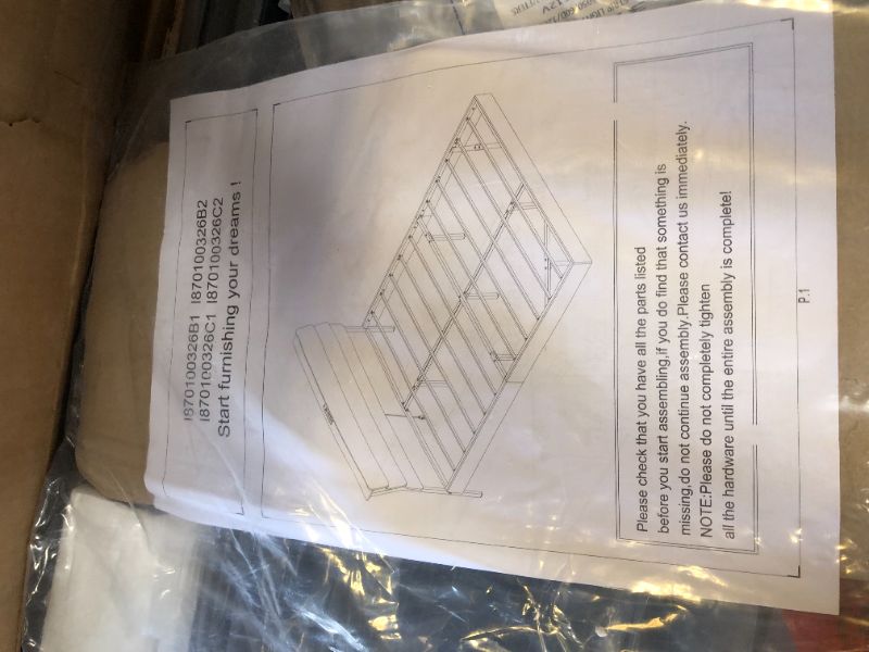 Photo 1 of full size bed frame