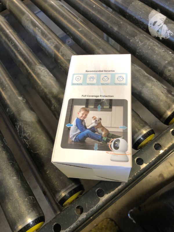 Photo 1 of blurams Indoor Camera 2K, Cameras for Home Security 5G&2.4GHz, 360° Pet Camera w/Motion Tracking, Phone App, 2-Way Audio, IR Night Vision, Siren, Works with Alexa & Google Assistant