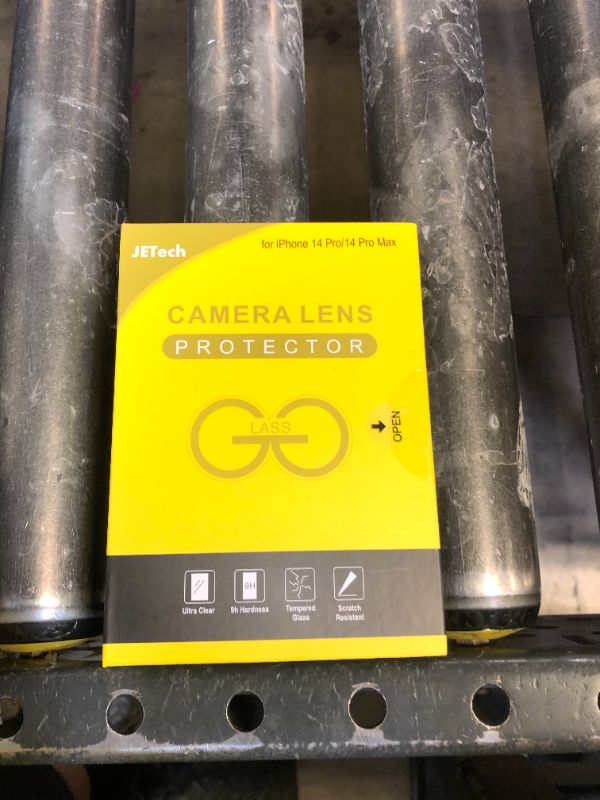 Photo 1 of JETech Camera Lens Protector for iPhone 14 Pro 6.1-Inch and iPhone 14 Pro Max 6.7-Inch, 9H Tempered Glass, Anti-Scratch, Case Friendly, Does Not Affect Night Shots, HD Clear, 3-Pack