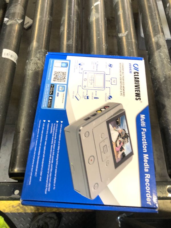 Photo 1 of VHS to DVD Recorder, TV to USB Device or SD Card or HDD Recorder, Smart Phone WiFi to DVD/USB/SD/HDD Copy, WiFi APP Media Recorder?Comes with 10 Free DVD-R ? (Medium Gray)