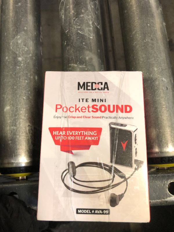 Photo 1 of Personal Sound Amplifier - Personal Audio Amplifier Device and Voice Enhancer Device for Sound Gain of 50dB, Up to 100 Feet Away, Pocket Hearing Devices
