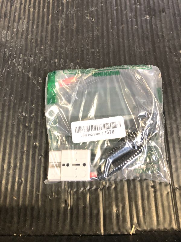 Photo 1 of CNImpetus 8AWG 600V Battery Cable Connector Fit for Anderson-Plug 50Amp Battery Cables Quick Connectors,with O-Ring Terminal, Flexible Pipe Covers(0.98Ft)