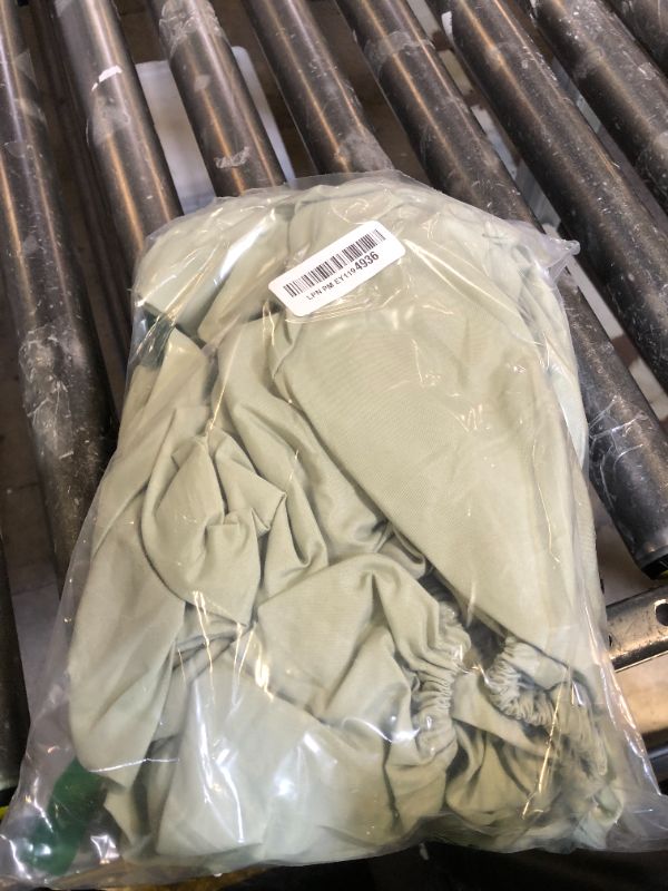 Photo 1 of Toodou Sage Green Twin Fitted Sheet is Made of Brushed Microfiber for Ultimate Comfort-The Mattress Covers Have Superior Breathability and Softness Compared