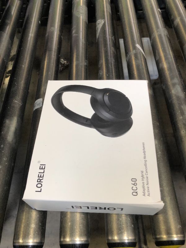 Photo 1 of LORELEI QC60 Hybrid Active Noise Cancenlling Headphones,Wireless Over Ear Bluetooth Headsets with Microphone, 60H Playtime Foldable Lightweight, Deep Bass, Memory Earmuffs, for Travel Home Office