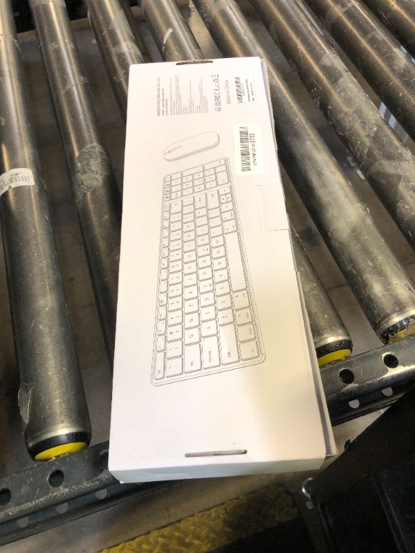 Photo 1 of seenda Bluetooth Keyboard and Mouse for Mac, SKM64-2 Multi-Device Rechargeable Slim Wireless Keyboard Mouse Stainless Steel Full Size, Compatible with MacBook Pro/Air, iPad, Mac - Space Gray
