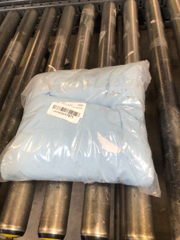 Photo 1 of BDDC Table Covers for 6 Foot Tables, 2 Pack Sky Blue Washable and Wrinkle Resistant Stretch Tablecloths Rectangle 6ft for Events, Wedding, Banquets, Parties