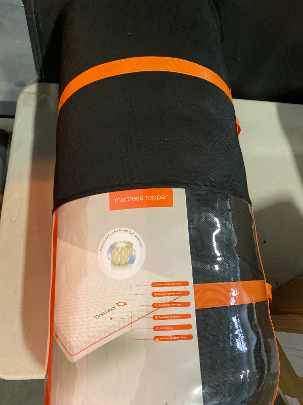 Photo 1 of Dormeo Premium Queen Cooling Mattress Topper - 3-Zone Octaspring? Technology for Optimal Back Support, Anti-Slip Bottom