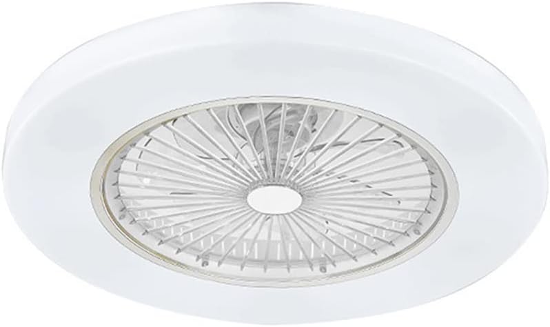 Photo 1 of 2.4G Remote Control Home Circular Indoor Ceiling Fan with Light Adjustable Brightness/air Volume Low Profile Ceiling Fan Flush Mount Concealed bladeless Suitable for Living Room Office