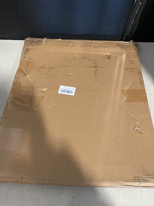 Photo 1 of Freestanding Dog Fence Indoor, Foldable Dog Gate for Doorways, Stairs or Hallways, Sturdy Wood Extra Wide Pet Gate with Support Feet for The House, Black, 24 "Height-2 Panels