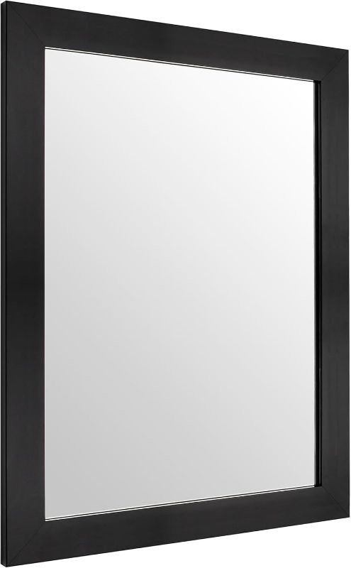 Photo 1 of Rectangular Wall Mirror 16" x 20" for Bathroom, Bedroom, Entryway, Living Room, Black