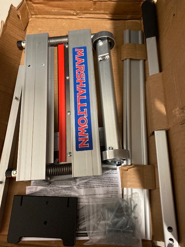 Photo 1 of MARSHALLTOWN Ultra-Lite Flooring Cutter 13", Made in The USA, Cuts Vinyl Plank, Laminate, Engineered Hardwood, Siding, and More - Honing Stone Included