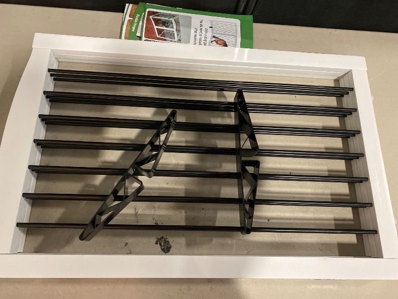 Photo 1 of Freestanding Dog Fence Indoor, Foldable Dog Gate for Doorways, Stairs or Hallways, Sturdy Wood Extra Wide Pet Gate with Support Feet for The House, Grey, 32 "Height-3 Panels