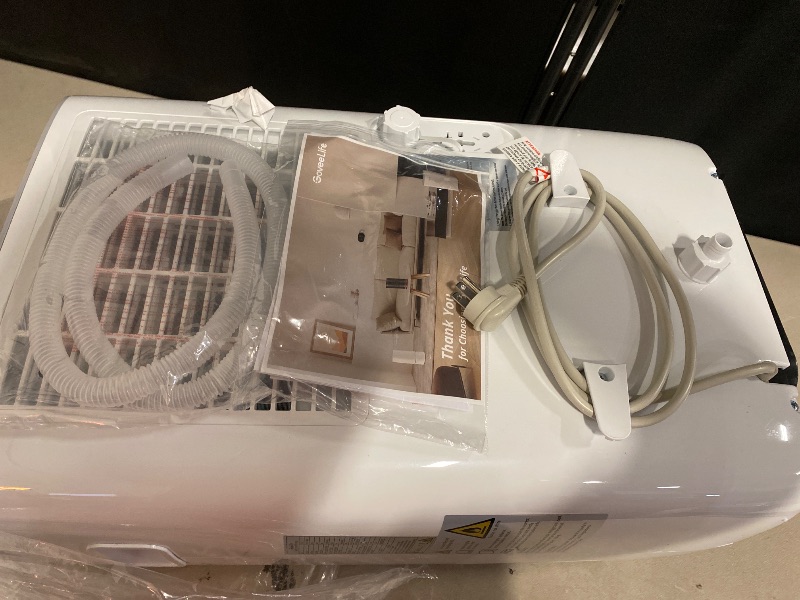 Photo 1 of GoveeLife Dehumidifier for Home 4,500 Sq.Ft, 50 to 137 Pint Smart Auto Humidity Control, Drain Hose, 2.0Gal Bucket, Compressor Dehumidifiers for Basement with Auto Shut Off, Bathroom, Bedroom, Garage