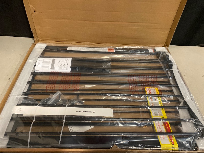 Photo 1 of Cumbor 36" Extra Tall Baby Gate for Stairs, 29.7-54.2" Extra Wide Dog Gate for Doorways Hallways, Pressure Mounted Child Gate for Wide Opening, Auto Close Personal Safety for Babies and Pets, Black