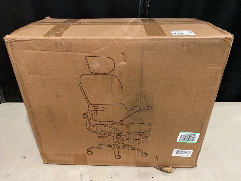 Photo 1 of Ergonomic Office Chair Mesh Seat Cushion with Flip-Up Armrests and 3D Headrest, Adjustable Lumbar Support, SGS Class 4 Gas Clylinder Black