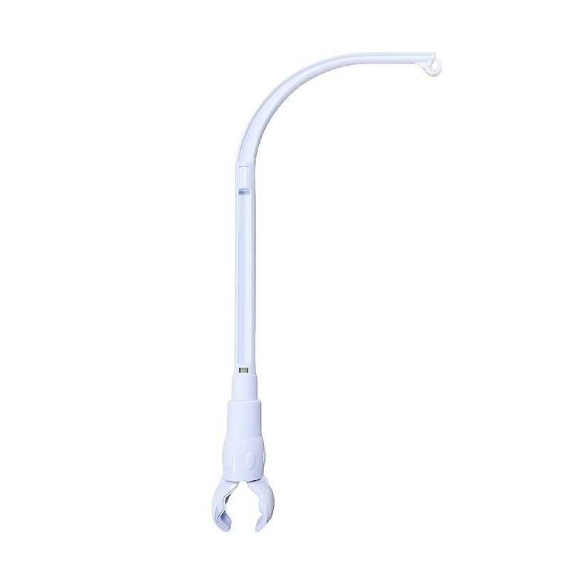 Photo 1 of DIY 23 inches Crib Mobile Arm Nursery Mobile arm Baby Mobile Hanger, Mobile arm for Crib,The Claw Part can be Adjusted Width,DIY Toy Decoration (Crib Mobile Arm)