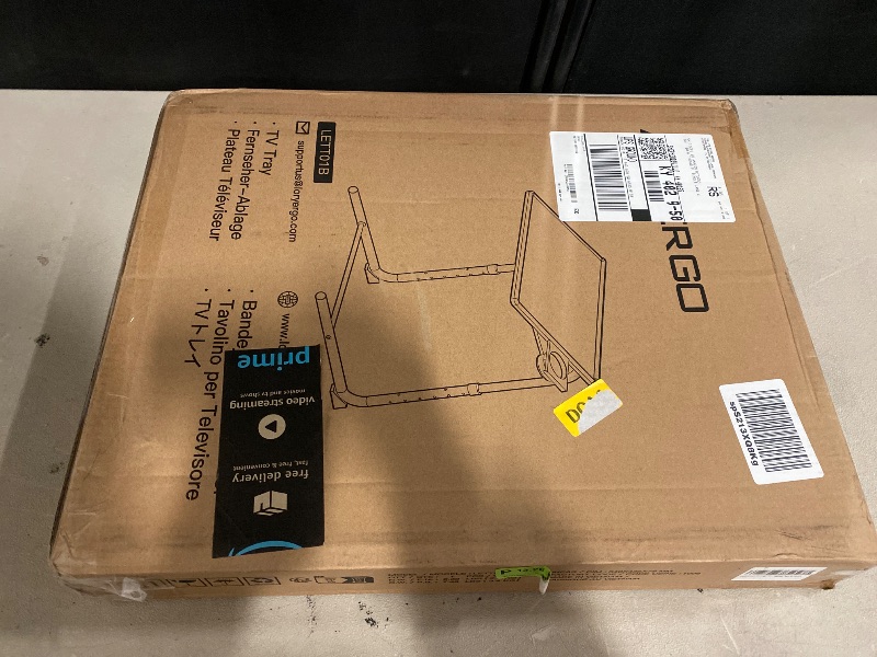 Photo 1 of LORYERGO TV Tray - TV Table, Folding Table Trays, w/6 Height & 3 Tilt Angle, TV Tray Table w/Cup Holder, Dinner Tray for Eating on Couch, Laptop, Bed & Couch