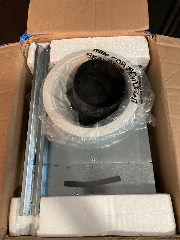 Photo 1 of Broan-NuTone AE50110DCL Selectable Speed Ventilation Fan with LED, ENERGY STAR Certified, 50-80-110 CFM, 0.3-0.4-0.9 Sones