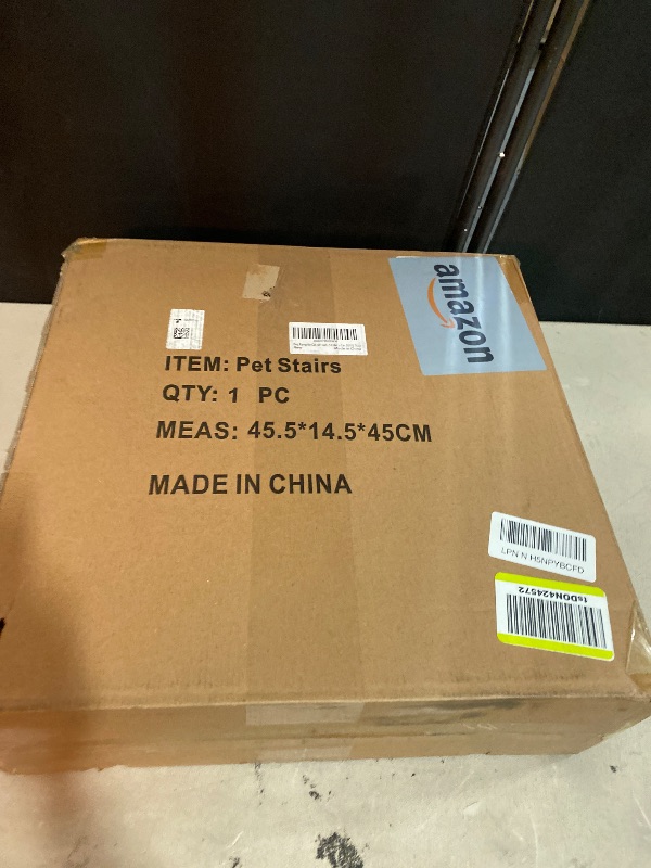 Photo 1 of Dog Ramp for Car 63" Long & 17" Wide Portable Dog Ramps for Large Dogs with Non-Slip Rug Surface Dog Car Ramp for SUV Car & Truck, Folding Dog Ramp Up to 250LBS