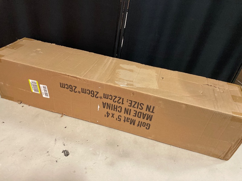 Photo 1 of Bearwill Golf Mat 31mm, 5x4ft/5x5ft Golf Hitting Mats for Practice Outdoor Indoor, High-Elasticity Artificial Turf Mat for Garage Simulator Chipping Driving Training