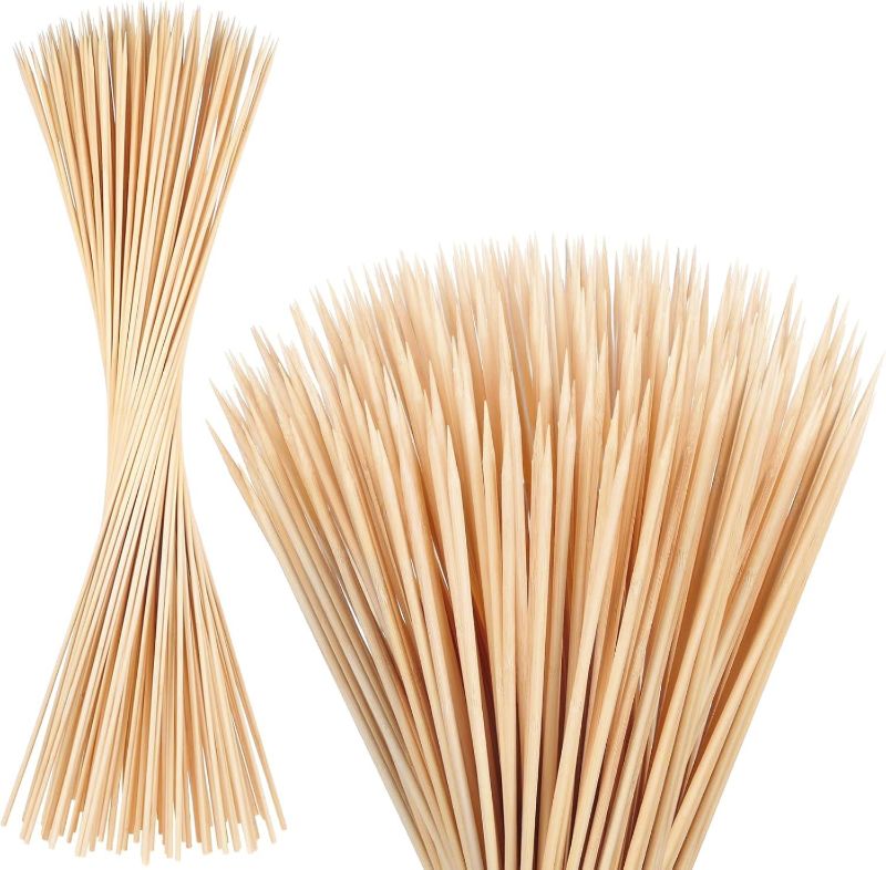 Photo 1 of 150PCS Marshmallow Roasting Sticks,30 Inch Marshmallow Sticks for Fire Pit 5mm Thick Bamboo Skewers for Smores Roaster Barbecue Grilling Campfire Kebab
