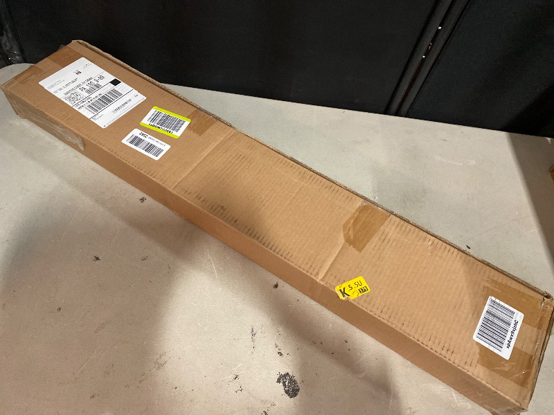 Photo 1 of Lotus & Windoware Cordless, 2 Inch Faux Wood Blind, 34.5" Wide x 36" Long, Window Blinds, Blinds & Shades, Blinds for Indoor Windows, Embossed, Bright White