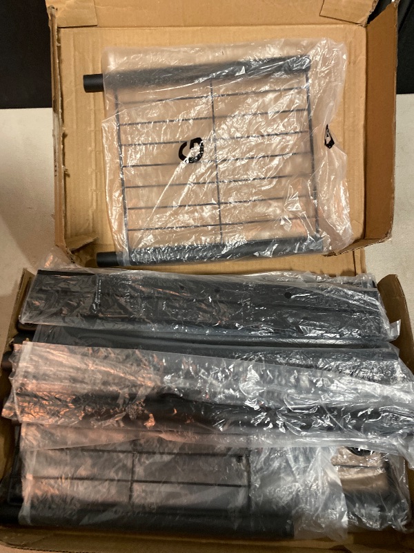 Photo 1 of Clothing Rack on Wheels with Mesh Storage Shelf & Sturdy Metal Frame, Rolling Garment Rack for Hanging Clothes, Coats, Skirts, 39.76" L x 16" W x 64.56" H,Black