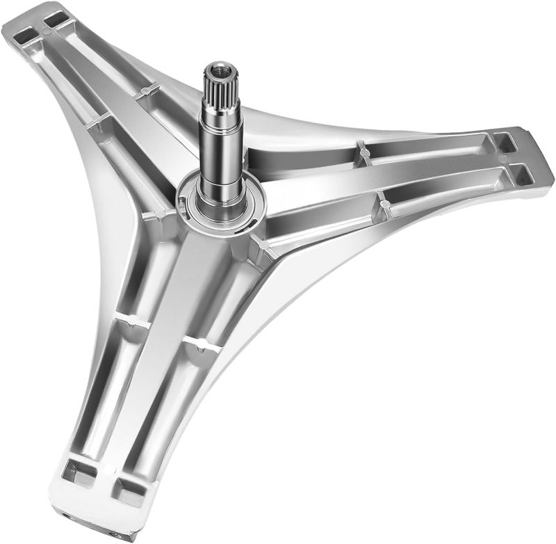 Photo 1 of 4434ER0003C Rear Drum Support (Spider) by Beaquicy - Replacement for Kenmore LG Washing Machine - Flange Shaft Assembly Replaces 4434ER0003A 4434ER0003B