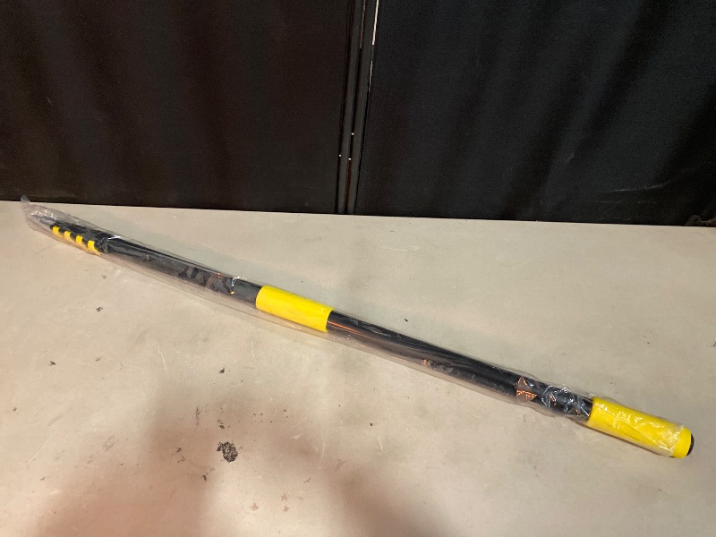 Photo 1 of 5-18 FT Long Telescopic Extension Pole, Multi-Purpose Aluminum Alloy Telescoping Rod with Universal Twist-on Metal Tip Flip-Lock Design, for Painting Cobweb Dusting, Window Cleaning, Christmas Lights