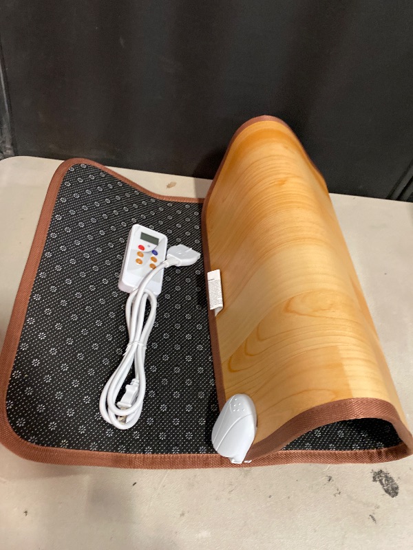 Photo 1 of Heated Floor Mats, Heated Floor Carpet, Electric Heated Rug with Adjustable Temperature 12 Hour Timer, Radiant Floor Heater, for Yoga/Indoor/Under Desk (20x39 Inch/50x100 cm)