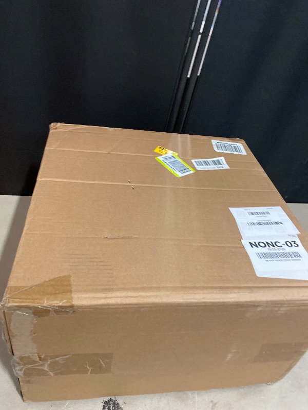 Photo 1 of 12PCS Plastic Storage Bins Containers with Lids, Large White Storage Organization Bins Boxes, Lidded Plastic Storage Baskets for Closet Shelves Drawers Desktop Home Office