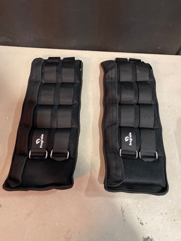 Photo 1 of Ankle Weights for Women, Men and Kids - 1/2/3/4/6/8/10/12/15/20 LBS 1 Pair Strength Training Wrist/Leg/Arm Weight with Adjustable Strap for Jogging, Gymnastics, Aerobics, Physical Therapy