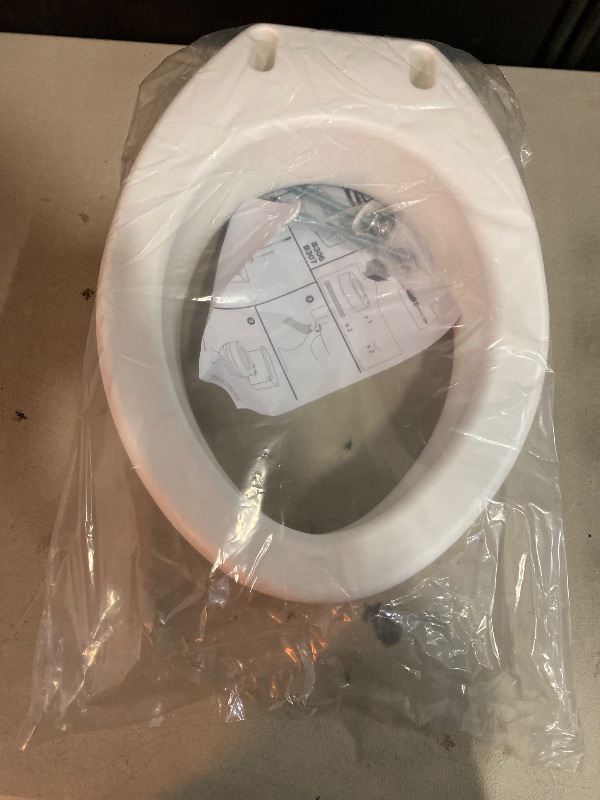 Photo 1 of Carex Toilet Seat Riser, Elongated Raised Toilet Seat Adds 3.5 inches to Toilet Height, for Assistance Bending or Sitting, 300 Pound Weight Capacity Toilet Riser