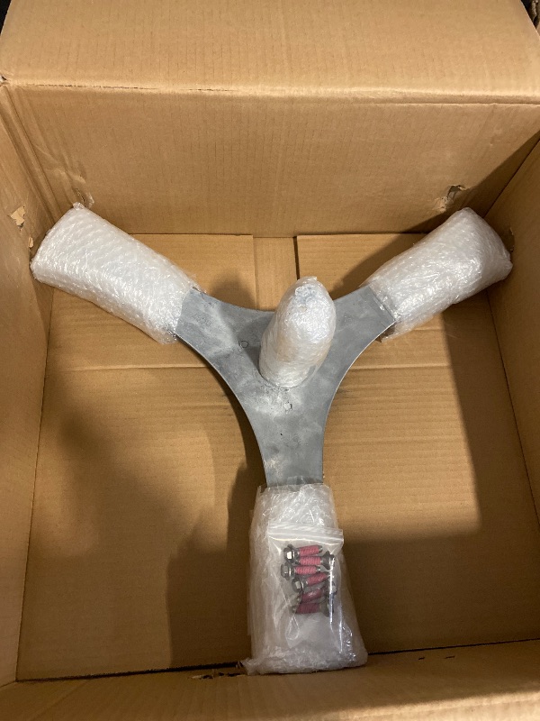 Photo 1 of DC97-17004B / DC60-00100A Washer Flange Shaft Assembly Compatible with Samsung Washing Machine Washer Spider Spinner Shaft Replaces DC97-17004A DC97-17004E with DC60-40137A Spider Hex Bolts