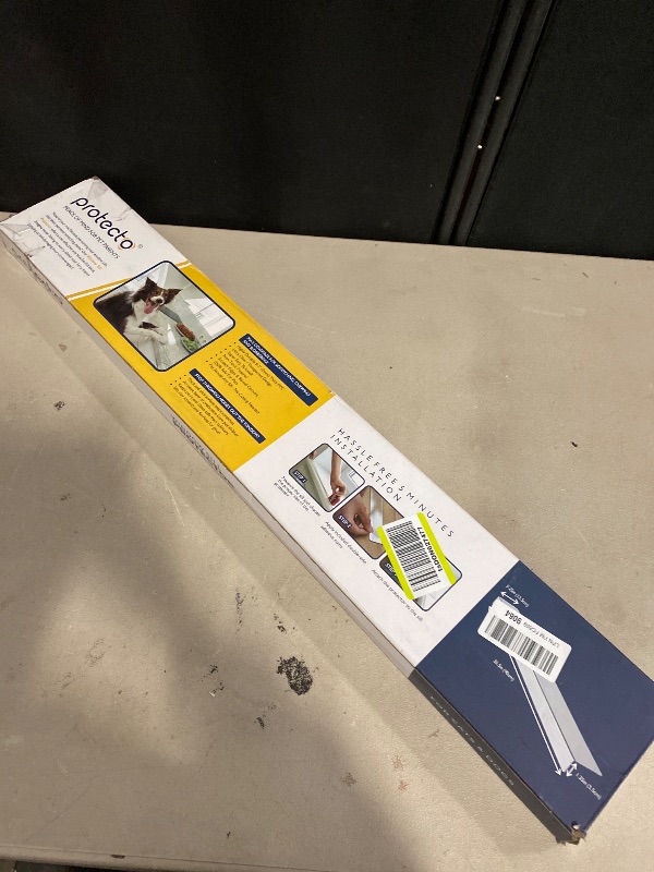 Photo 1 of PROTECTO Window Sill Protector from Dogs - 35.5 x 5.1 Clear Window Guards from Cats Scratching, Chewing & Clawing | Keep Your Sills Smooth & Paws Safe | Ultra Strong Window Sill Cover Protection